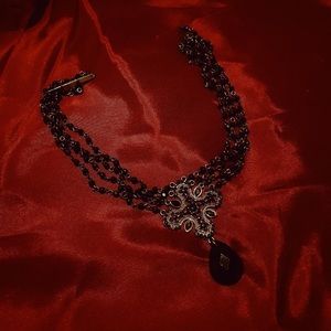 gothic victorian cross necklace